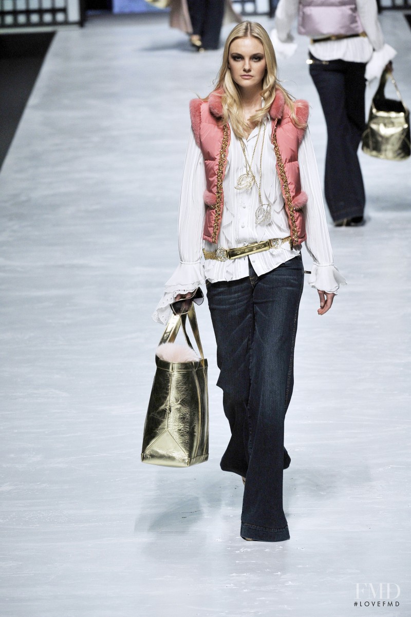 Caroline Trentini featured in  the Blumarine fashion show for Autumn/Winter 2008
