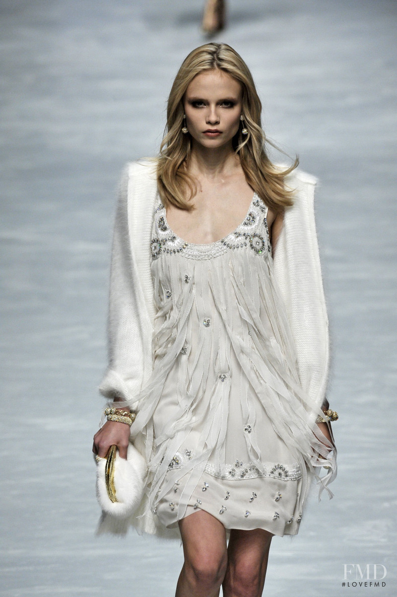 Natasha Poly featured in  the Blumarine fashion show for Autumn/Winter 2008