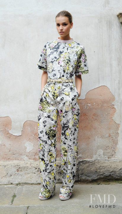 Mariya Melnyk featured in  the Piazza Sempione lookbook for Spring/Summer 2012