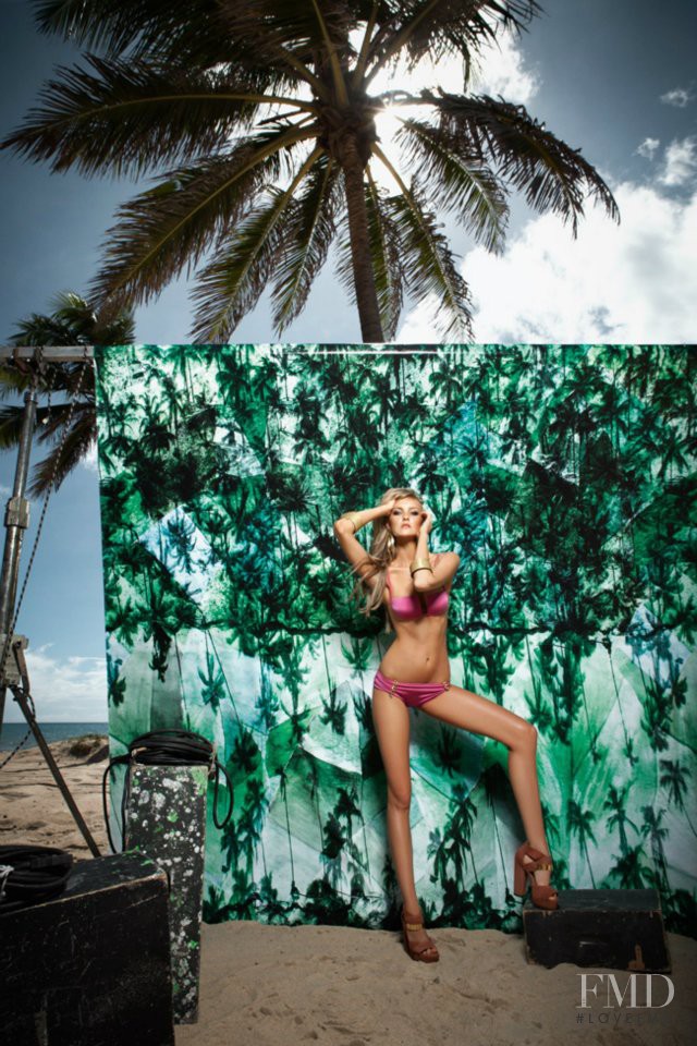 Caroline Trentini featured in  the Agua de Coco catalogue for Spring/Summer 2012