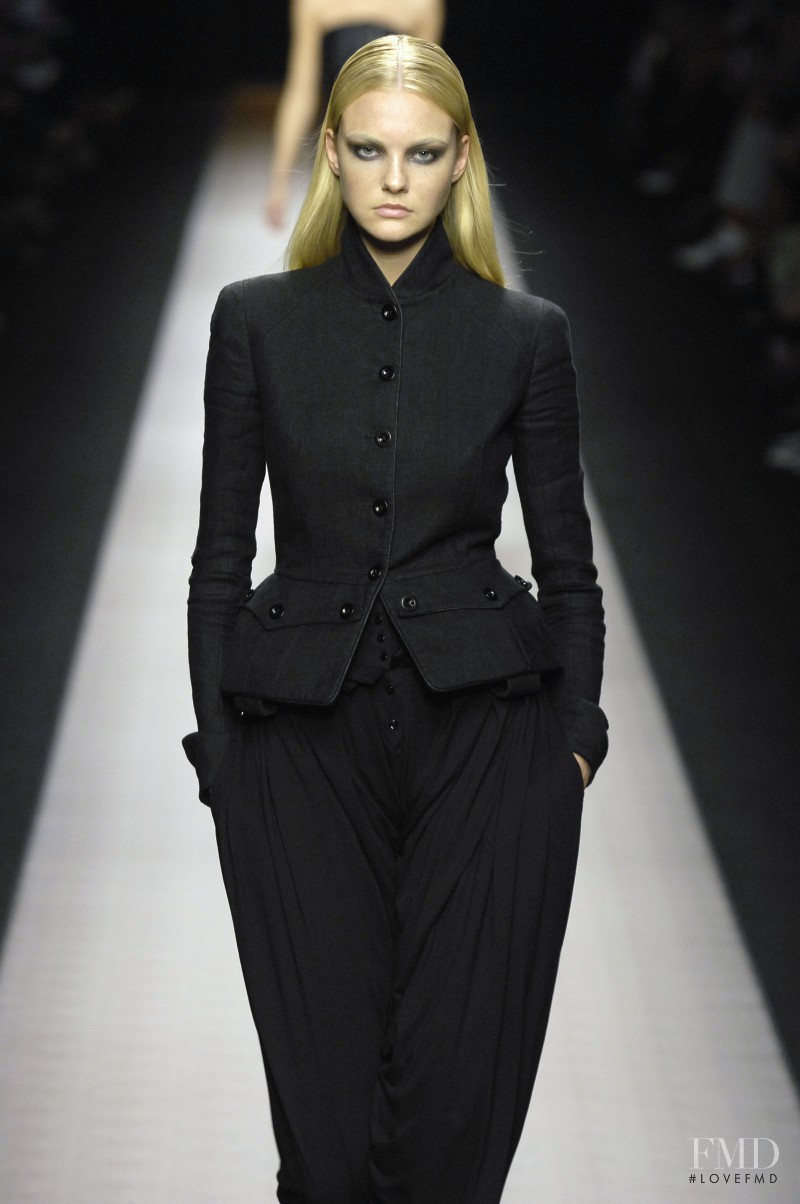 Caroline Trentini featured in  the Givenchy fashion show for Spring/Summer 2008