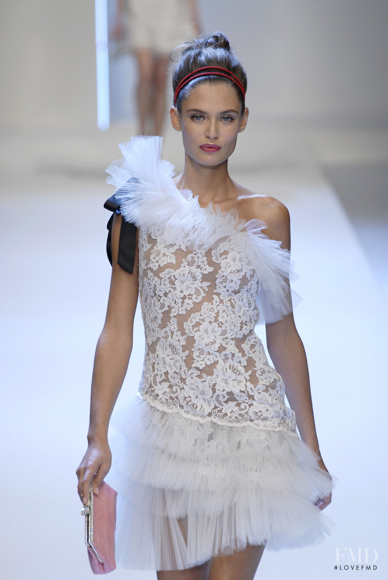 Bianca Balti featured in  the Valentino fashion show for Spring/Summer 2007