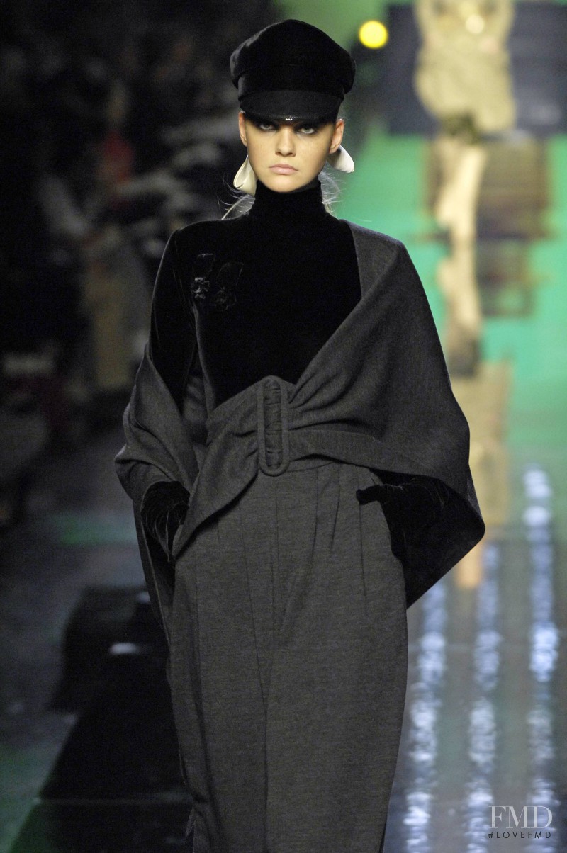 Caroline Trentini featured in  the Jean Paul Gaultier Haute Couture fashion show for Autumn/Winter 2007