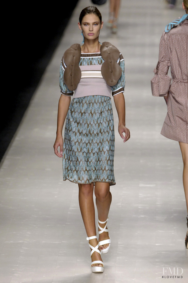 Bianca Balti featured in  the Missoni fashion show for Spring/Summer 2007
