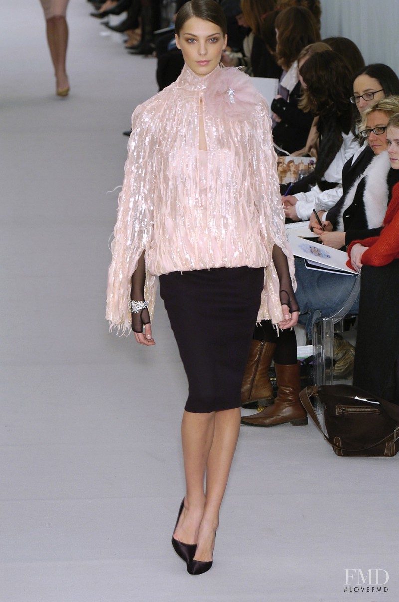 Daria Werbowy featured in  the Chanel Haute Couture fashion show for Spring/Summer 2004
