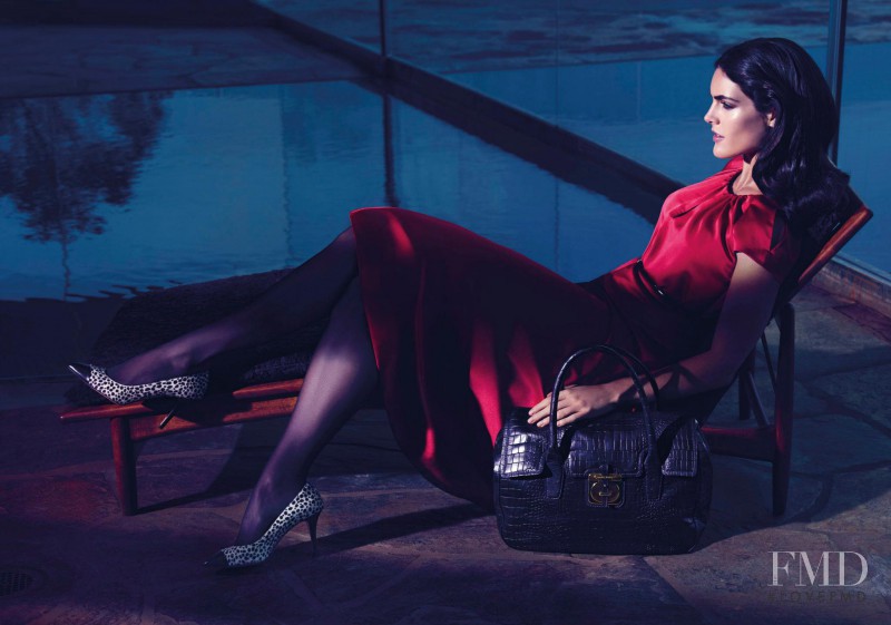 Hilary Rhoda featured in  the BOSS Black advertisement for Autumn/Winter 2012