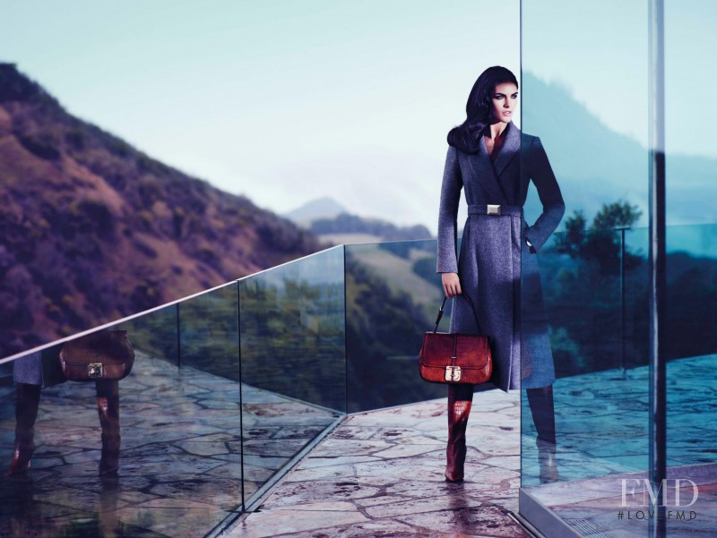 Hilary Rhoda featured in  the BOSS Black advertisement for Autumn/Winter 2012