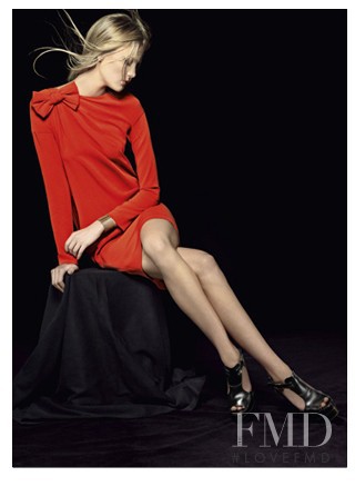 Caroline Trentini featured in  the Ports International advertisement for Autumn/Winter 2011