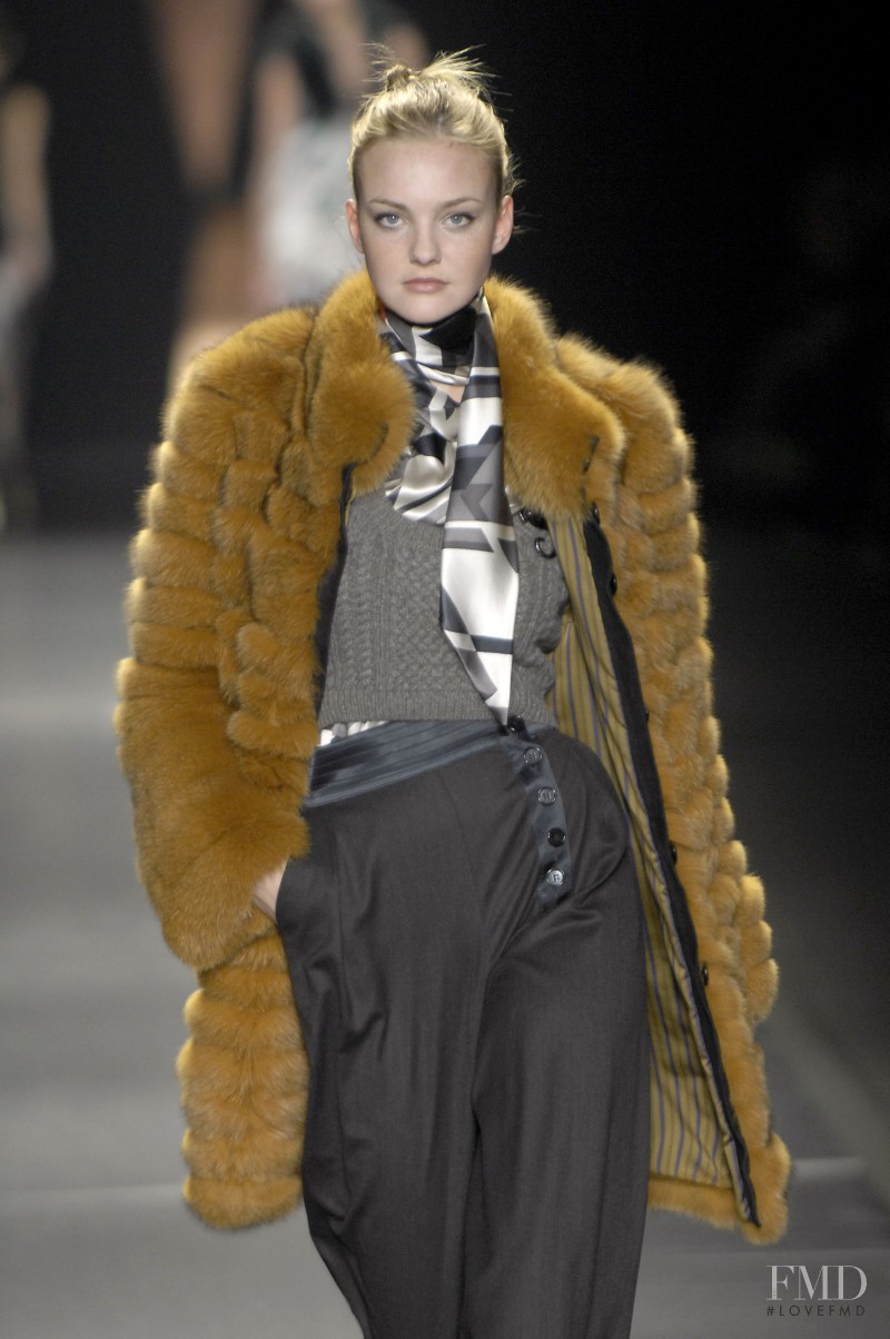 Caroline Trentini featured in  the Etro fashion show for Autumn/Winter 2007