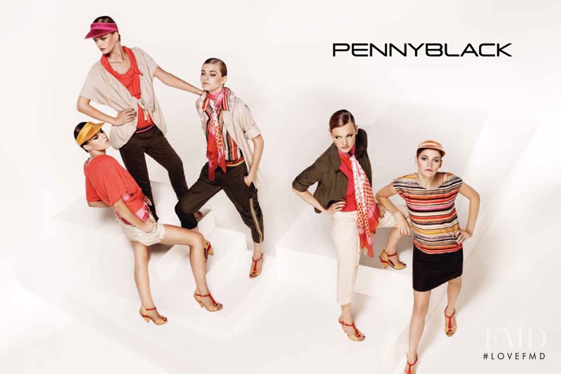 Mikaela Olsson featured in  the Pennyblack advertisement for Spring/Summer 2011