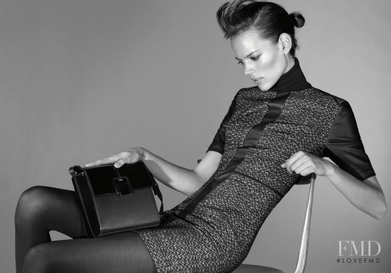 Freja Beha Erichsen featured in  the HUGO advertisement for Autumn/Winter 2012