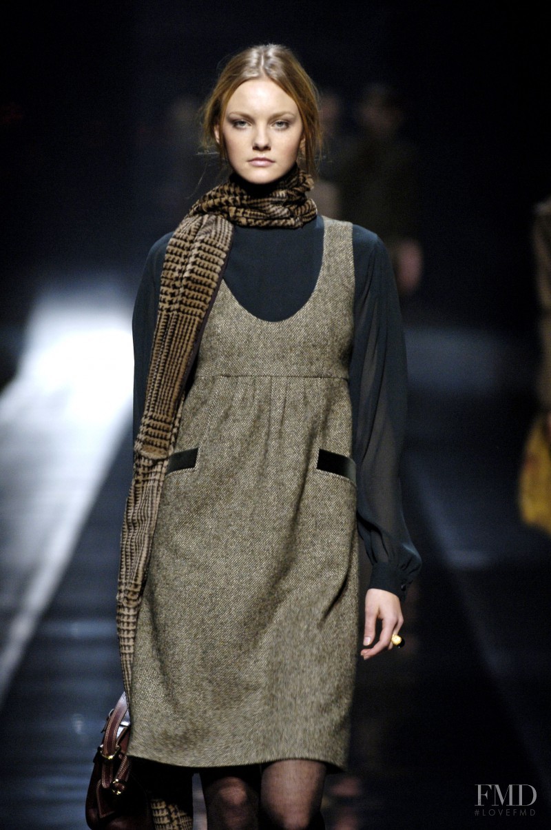 Caroline Trentini featured in  the Etro fashion show for Autumn/Winter 2006
