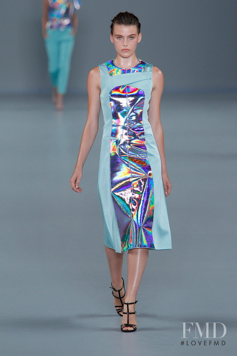 Madison Headrick featured in  the HUGO fashion show for Spring/Summer 2013