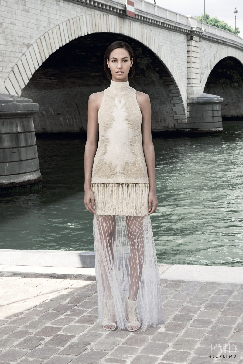 Joan Smalls featured in  the Givenchy Haute Couture fashion show for Autumn/Winter 2011