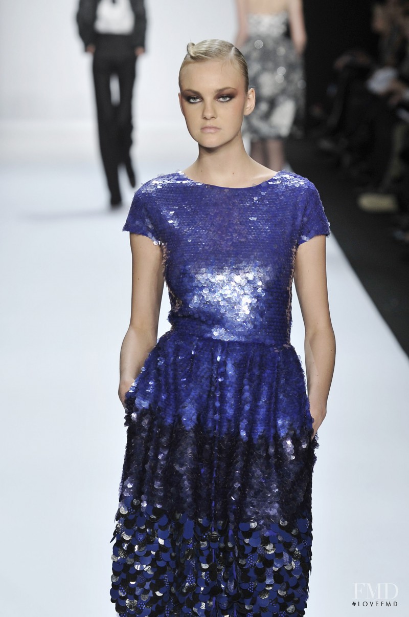 Caroline Trentini featured in  the Bill Blass fashion show for Autumn/Winter 2008