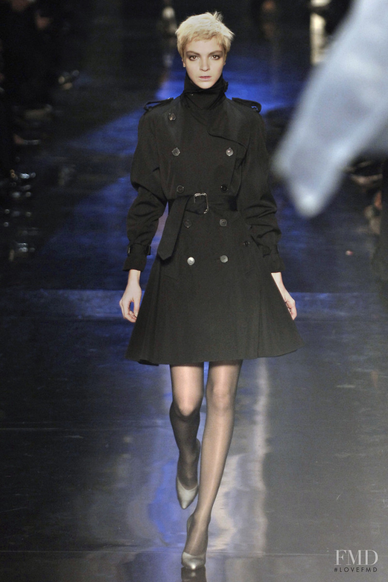 Mariacarla Boscono featured in  the Jean-Paul Gaultier fashion show for Autumn/Winter 2006