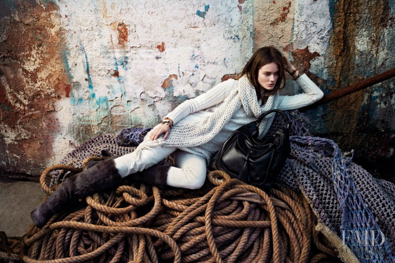 Monika Jagaciak featured in  the BOSS Orange advertisement for Autumn/Winter 2012