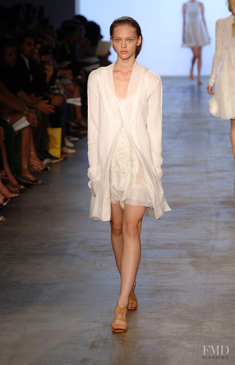Sasha Pivovarova featured in  the Calvin Klein 205W39NYC fashion show for Spring/Summer 2006