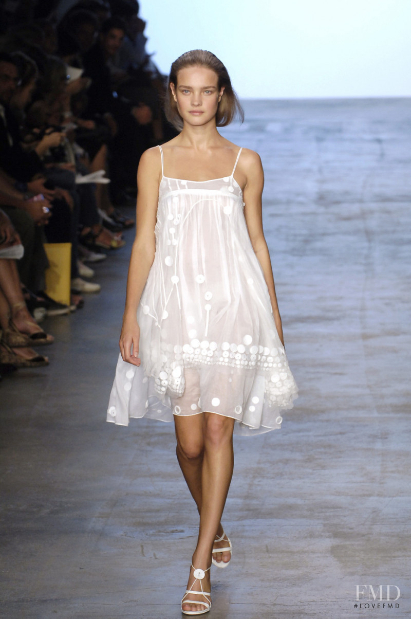 Natalia Vodianova featured in  the Calvin Klein 205W39NYC fashion show for Spring/Summer 2006