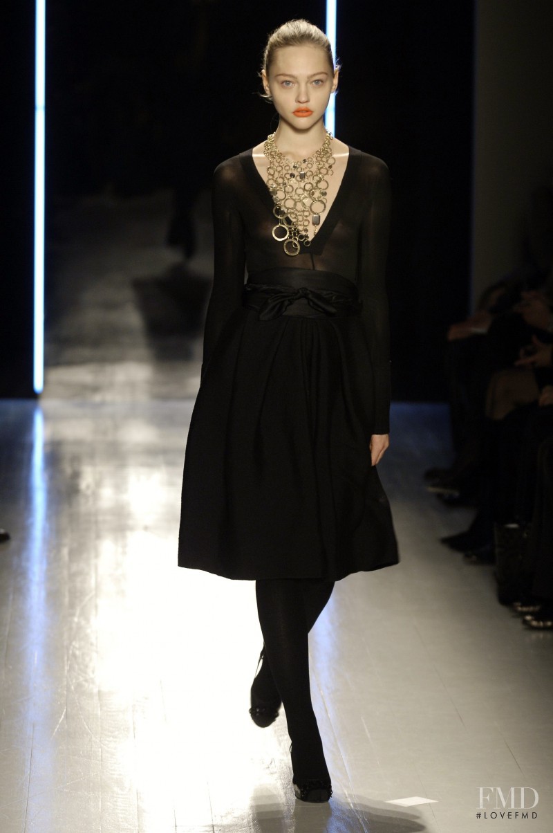 Sasha Pivovarova featured in  the Donna Karan New York fashion show for Autumn/Winter 2006