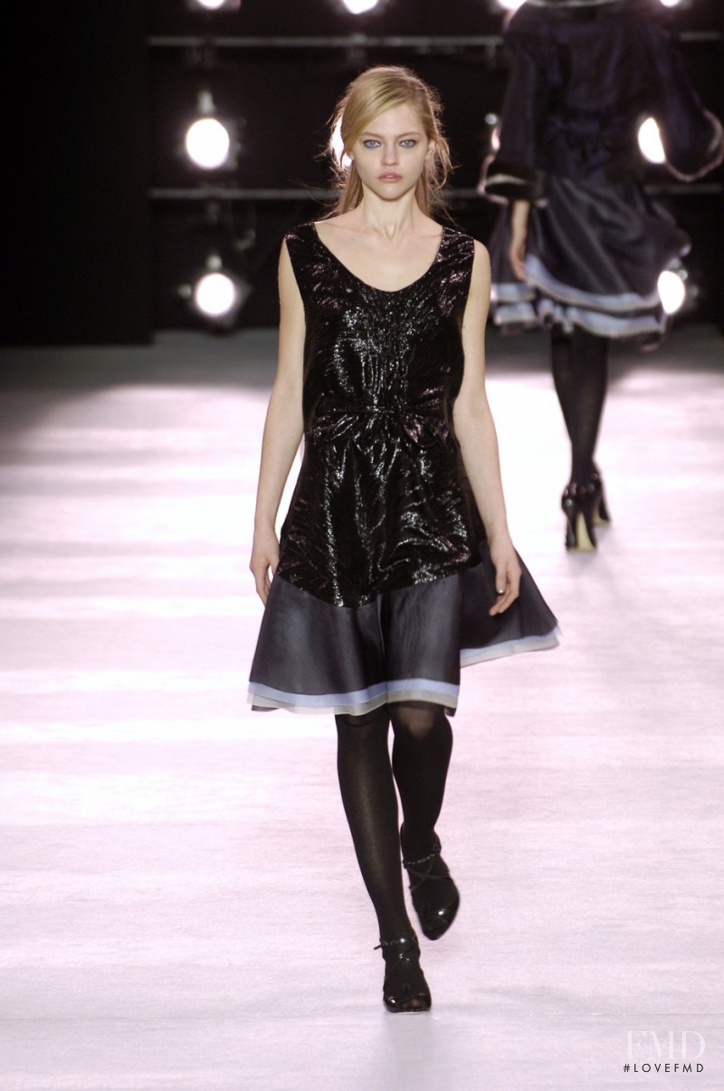 Sasha Pivovarova featured in  the Nina Ricci fashion show for Autumn/Winter 2006