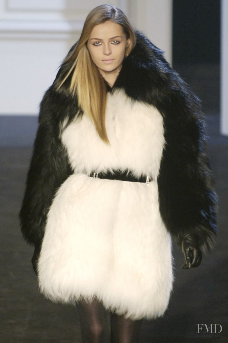 Valentina Zelyaeva featured in  the Lanvin fashion show for Autumn/Winter 2006