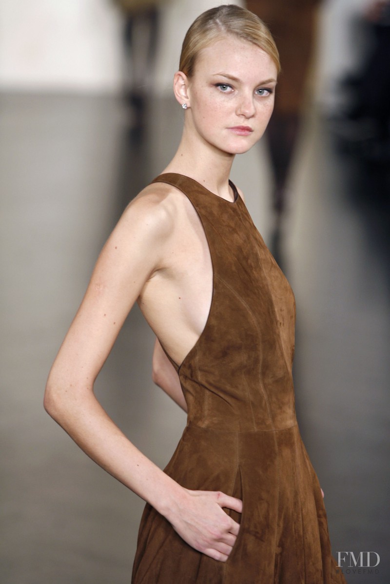 Caroline Trentini featured in  the Ralph Lauren Collection fashion show for Autumn/Winter 2007