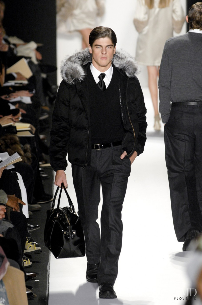 Evandro Soldati featured in  the Michael Kors Collection fashion show for Autumn/Winter 2007