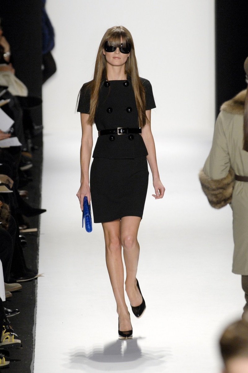 Anouck Lepère featured in  the Michael Kors Collection fashion show for Autumn/Winter 2007