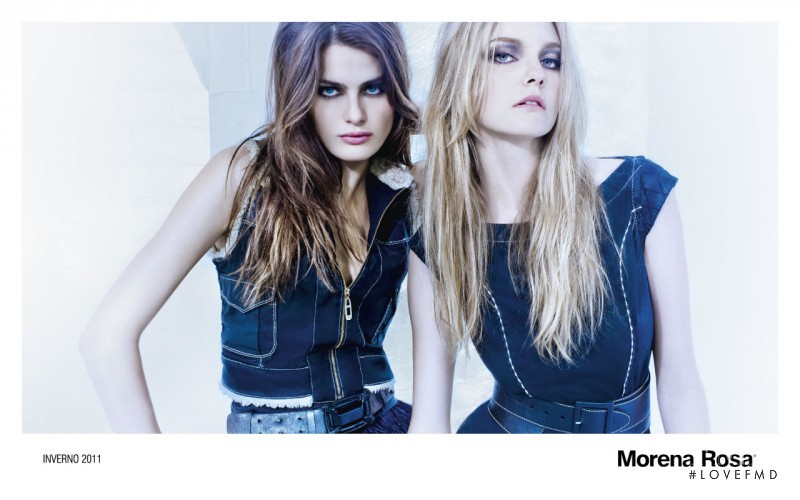 Caroline Trentini featured in  the Morena Rosa advertisement for Autumn/Winter 2011