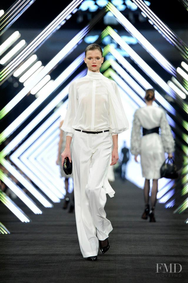 Kasia Struss featured in  the BOSS Black fashion show for Spring/Summer 2012