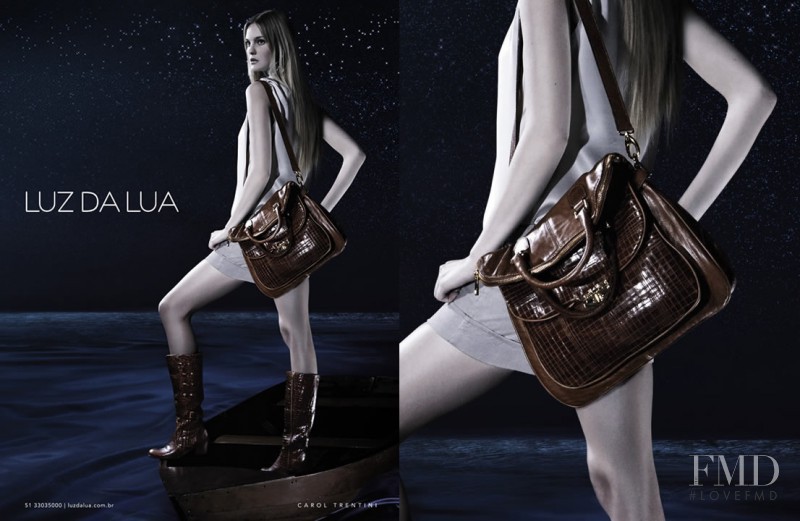 Caroline Trentini featured in  the Luz da Lua advertisement for Autumn/Winter 2009