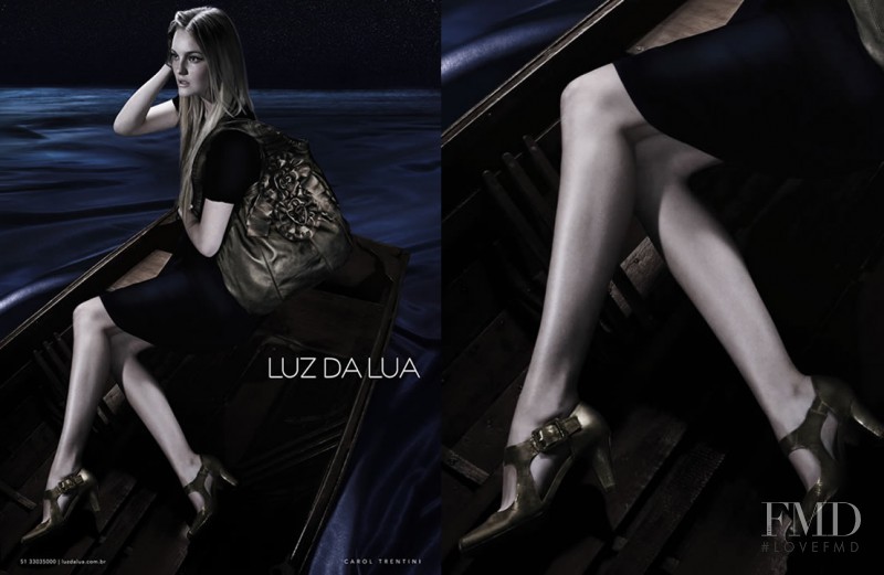 Caroline Trentini featured in  the Luz da Lua advertisement for Autumn/Winter 2009