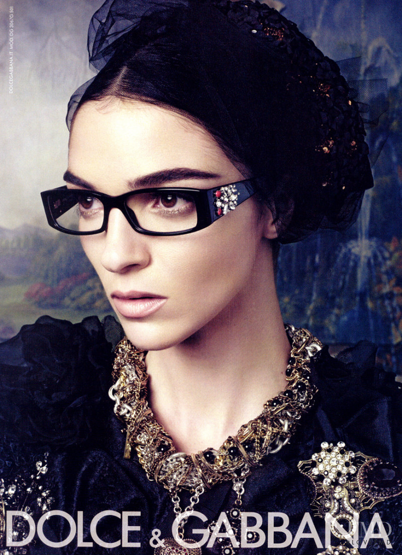 Mariacarla Boscono featured in  the Dolce & Gabbana - Eyewear advertisement for Spring/Summer 2009