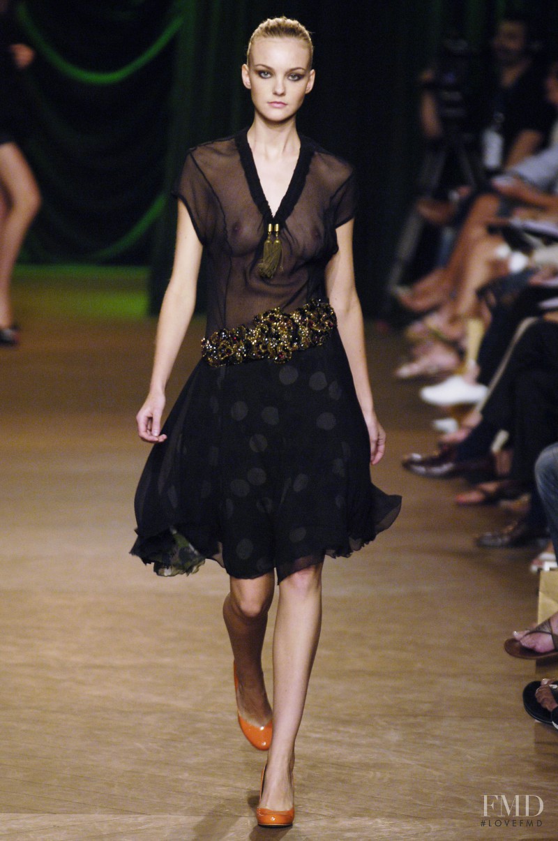 Caroline Trentini featured in  the Cori fashion show for Autumn/Winter 2006