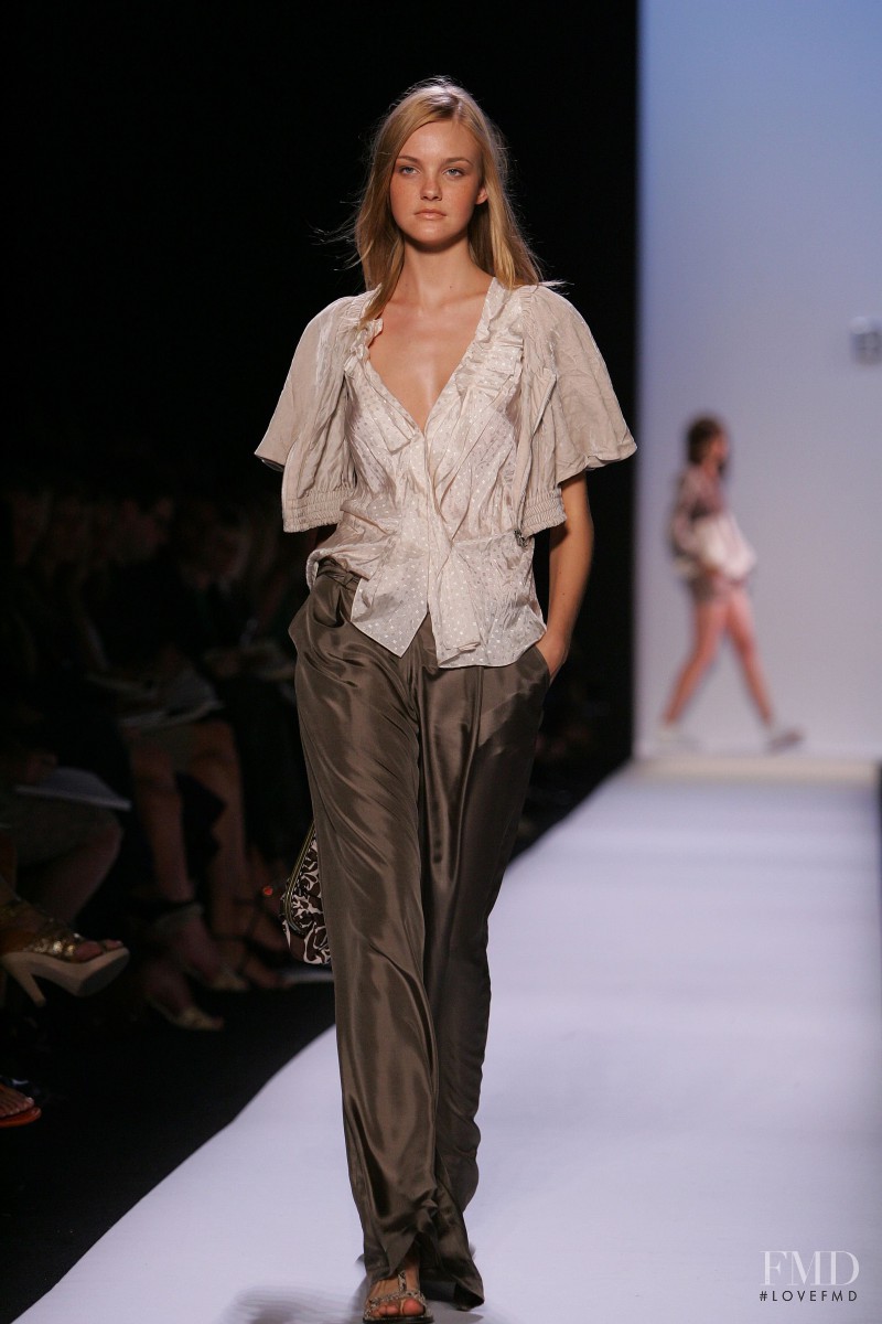 Caroline Trentini featured in  the BCBG By Max Azria fashion show for Spring/Summer 2006