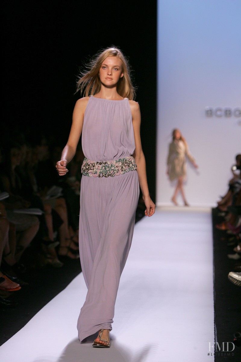 Caroline Trentini featured in  the BCBG By Max Azria fashion show for Spring/Summer 2006