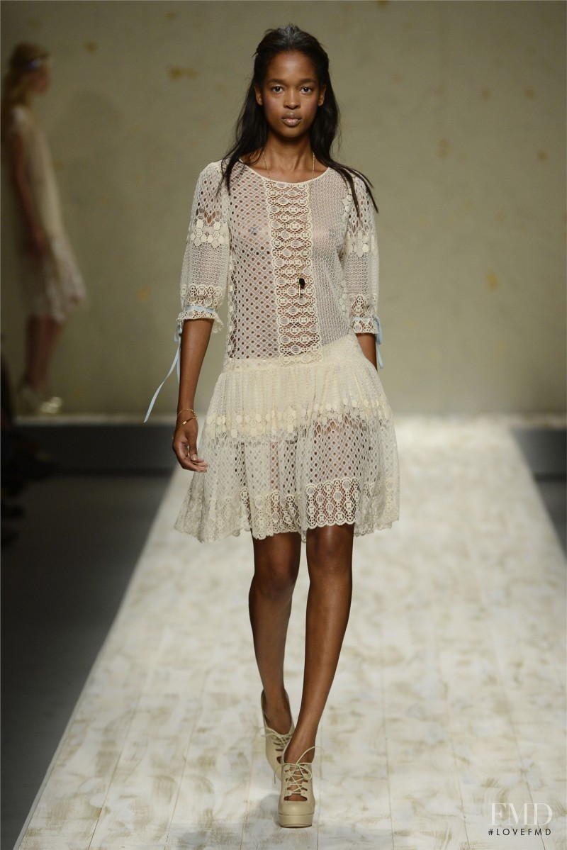 Marihenny Rivera Pasible featured in  the be Blumarine fashion show for Spring/Summer 2013