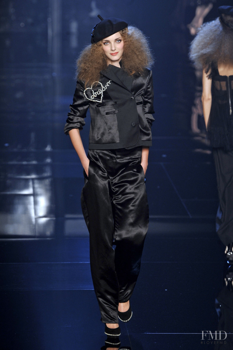 Denisa Dvorakova featured in  the Sonia Rykiel fashion show for Spring/Summer 2009