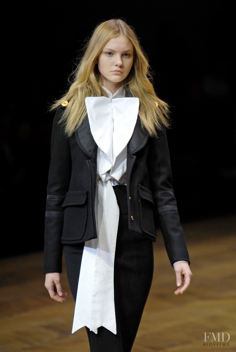 Caroline Trentini featured in  the Givenchy fashion show for Autumn/Winter 2007