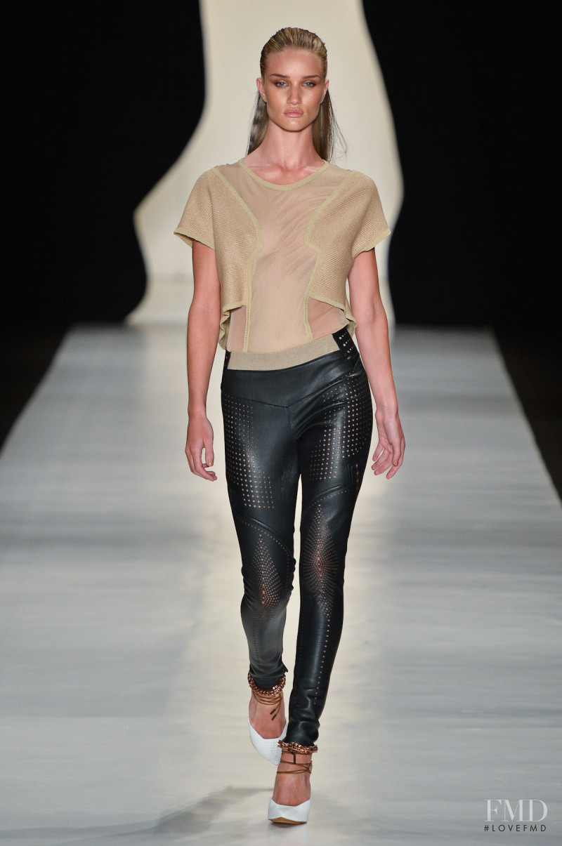 Rosie Huntington-Whiteley featured in  the Animale fashion show for Spring/Summer 2013