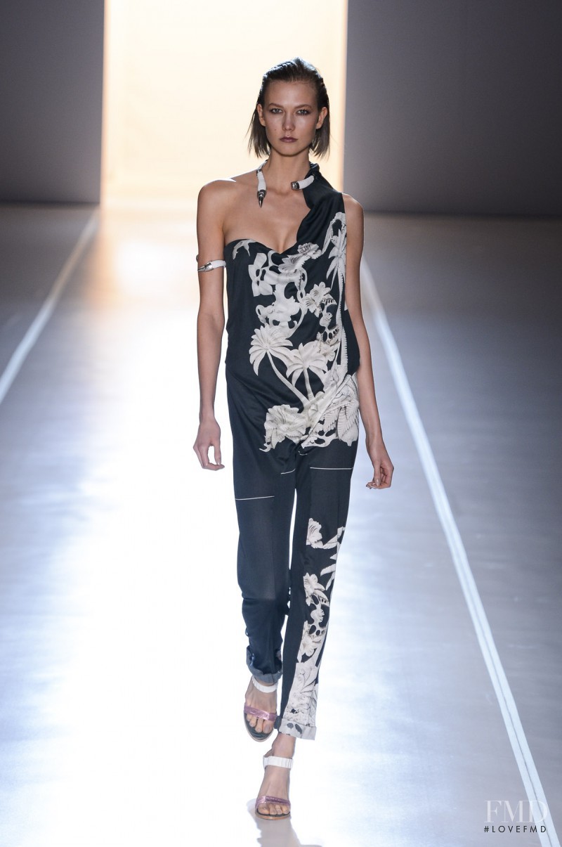 Karlie Kloss featured in  the Animale fashion show for Spring/Summer 2013