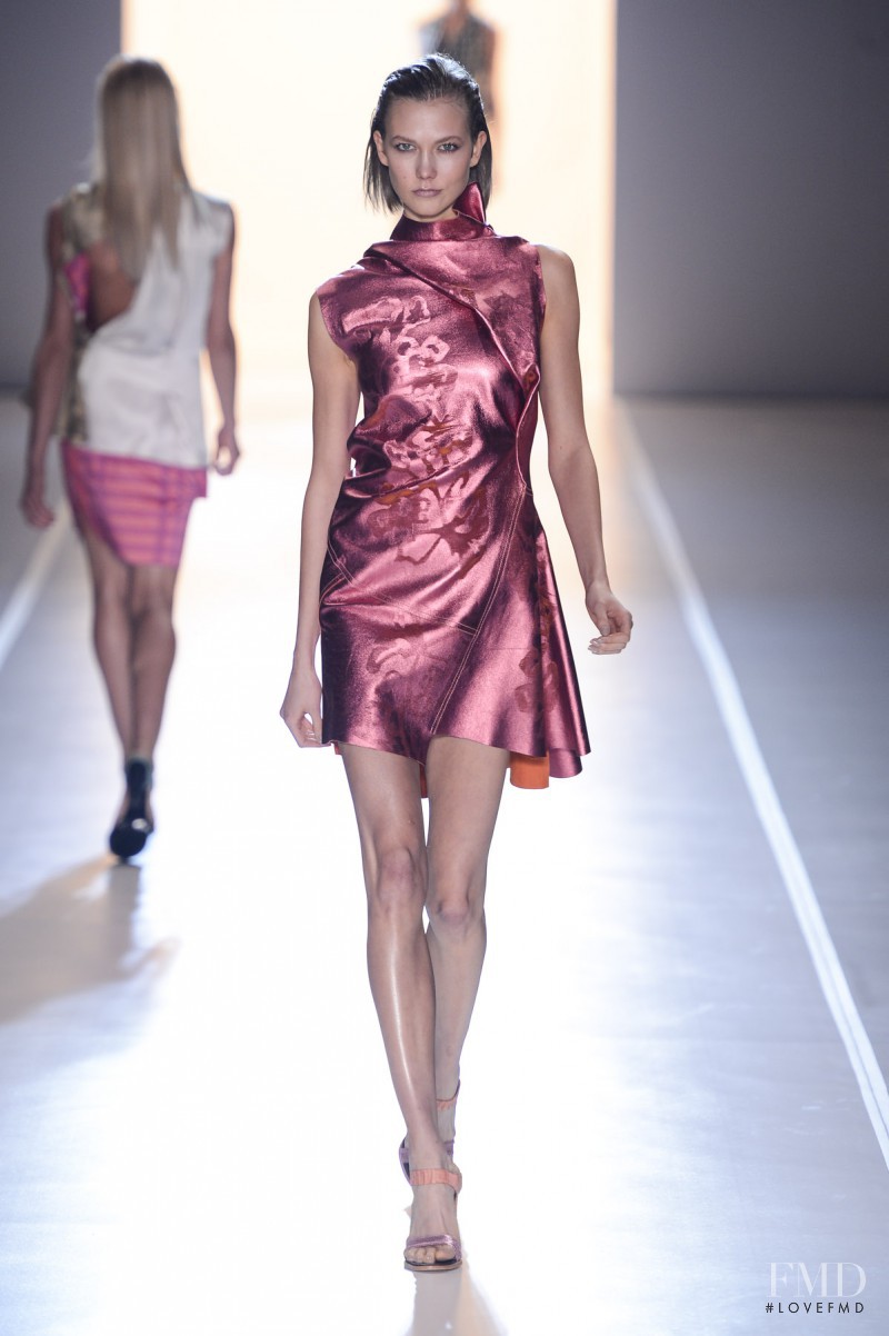 Karlie Kloss featured in  the Animale fashion show for Spring/Summer 2013