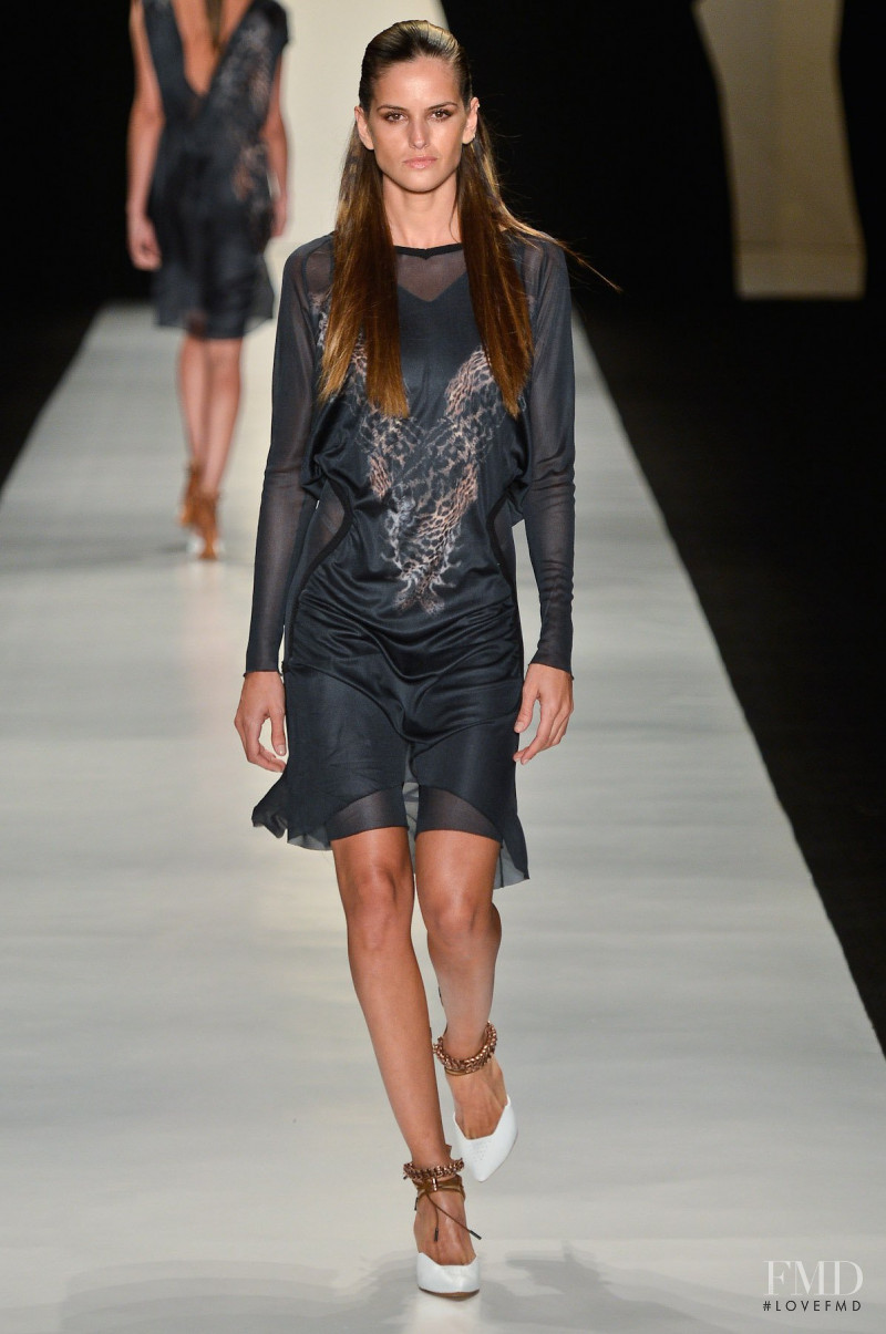 Izabel Goulart featured in  the Animale fashion show for Spring/Summer 2013