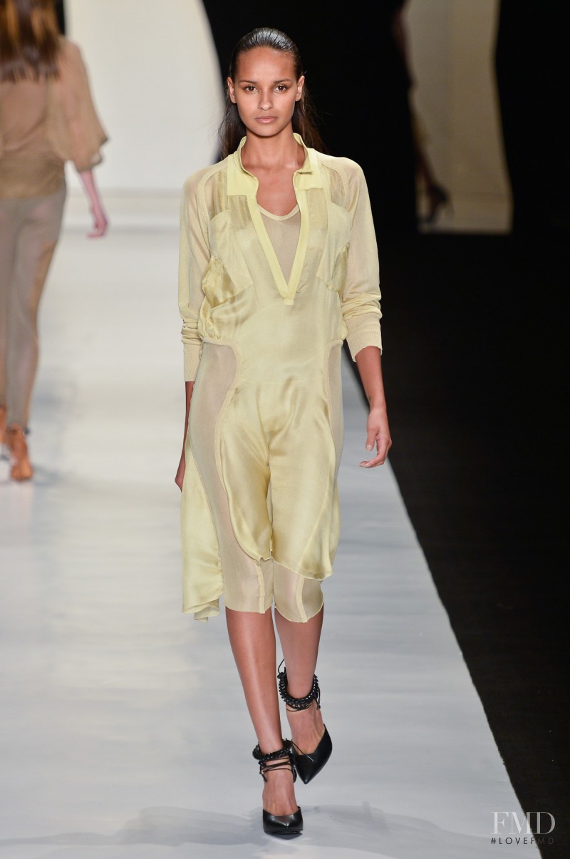 Gracie Carvalho featured in  the Animale fashion show for Spring/Summer 2013