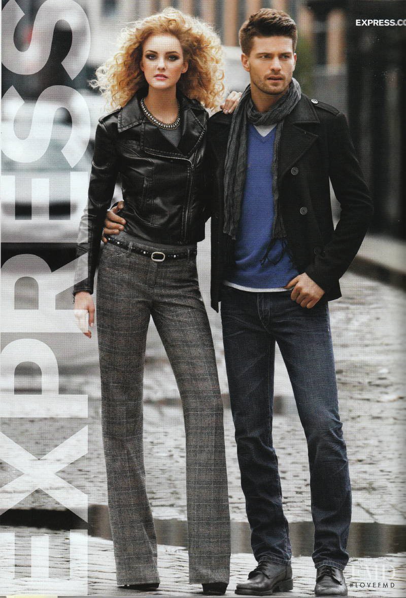 Caroline Trentini featured in  the Express advertisement for Autumn/Winter 2009