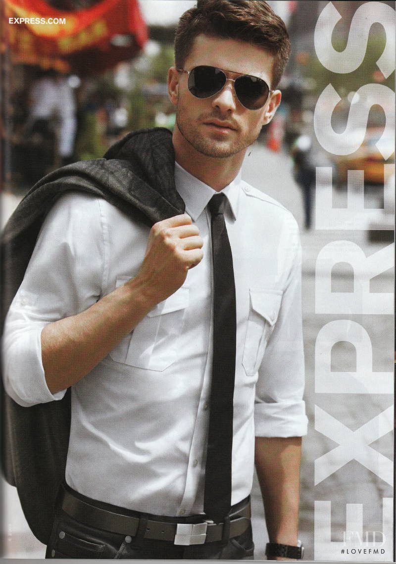 Michael Camiloto featured in  the Express advertisement for Autumn/Winter 2009