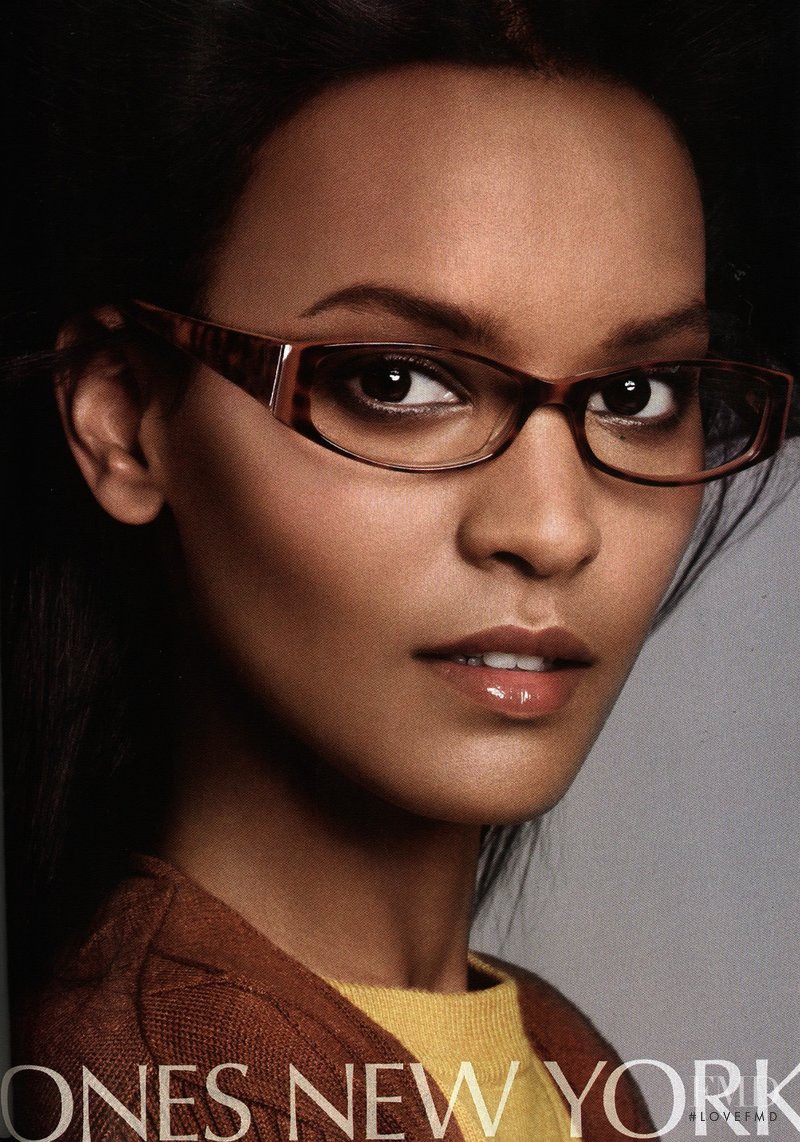 Liya Kebede featured in  the Jones New York advertisement for Autumn/Winter 2009