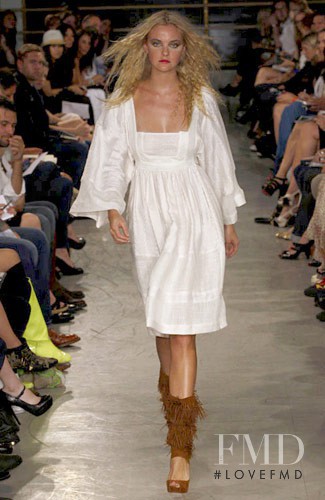 Caroline Trentini featured in  the Ruffian fashion show for Spring/Summer 2009