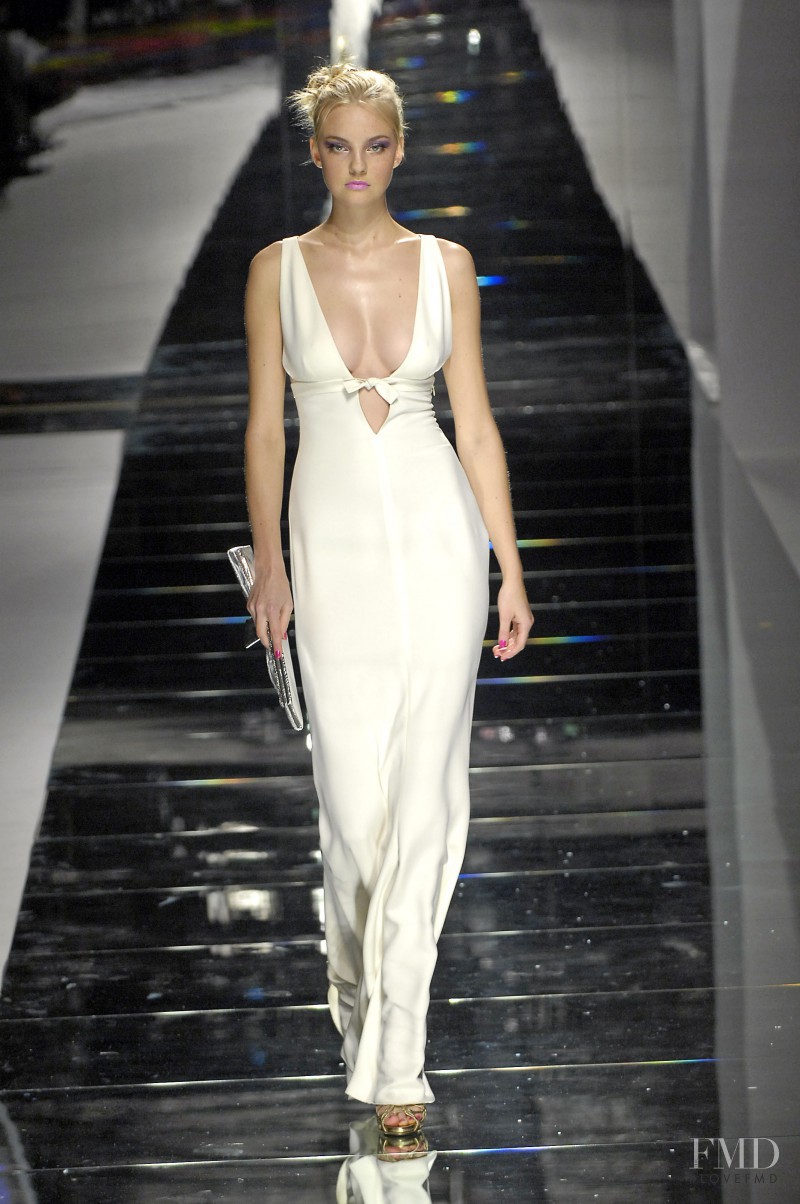 Caroline Trentini featured in  the Valentino fashion show for Spring/Summer 2008